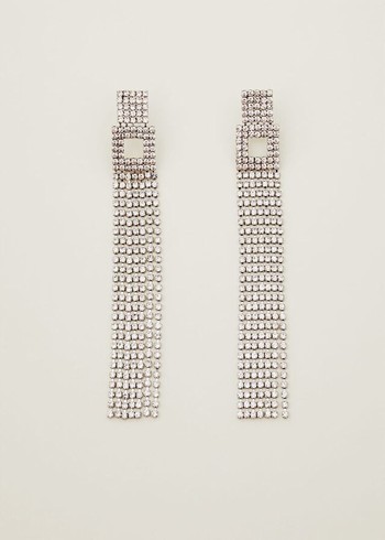 Phase Eight Sparkle Long Jewellery Silver Canada | EFXJBN-206